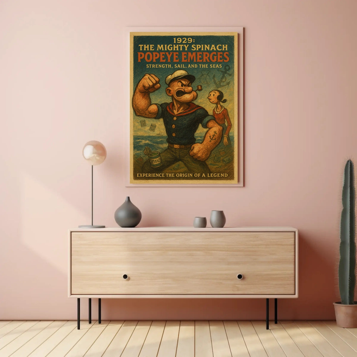 Popeye 1929 Art Poster POP-86