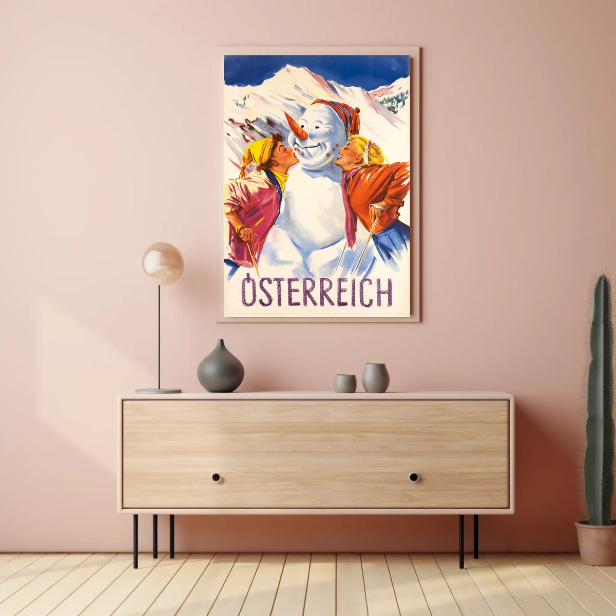 Winter Fun In Österreich Poster