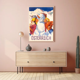 Winter Fun In Österreich Poster