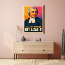 St. John Baptist de La Salle Poster