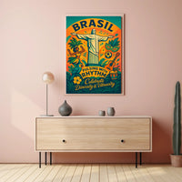 Celebrate Brazil's Vibrant Culture Poster