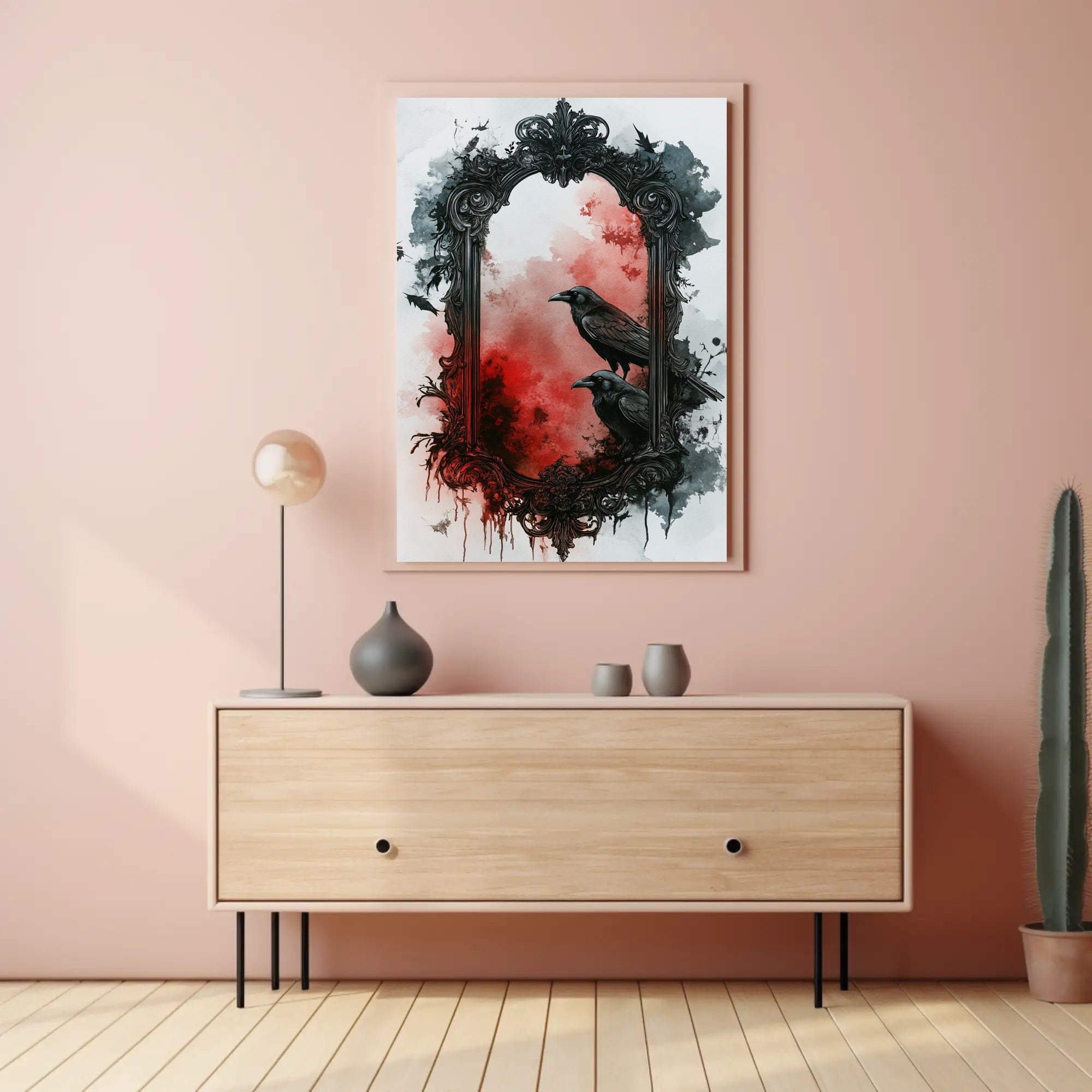 Gothic Reflections Poster