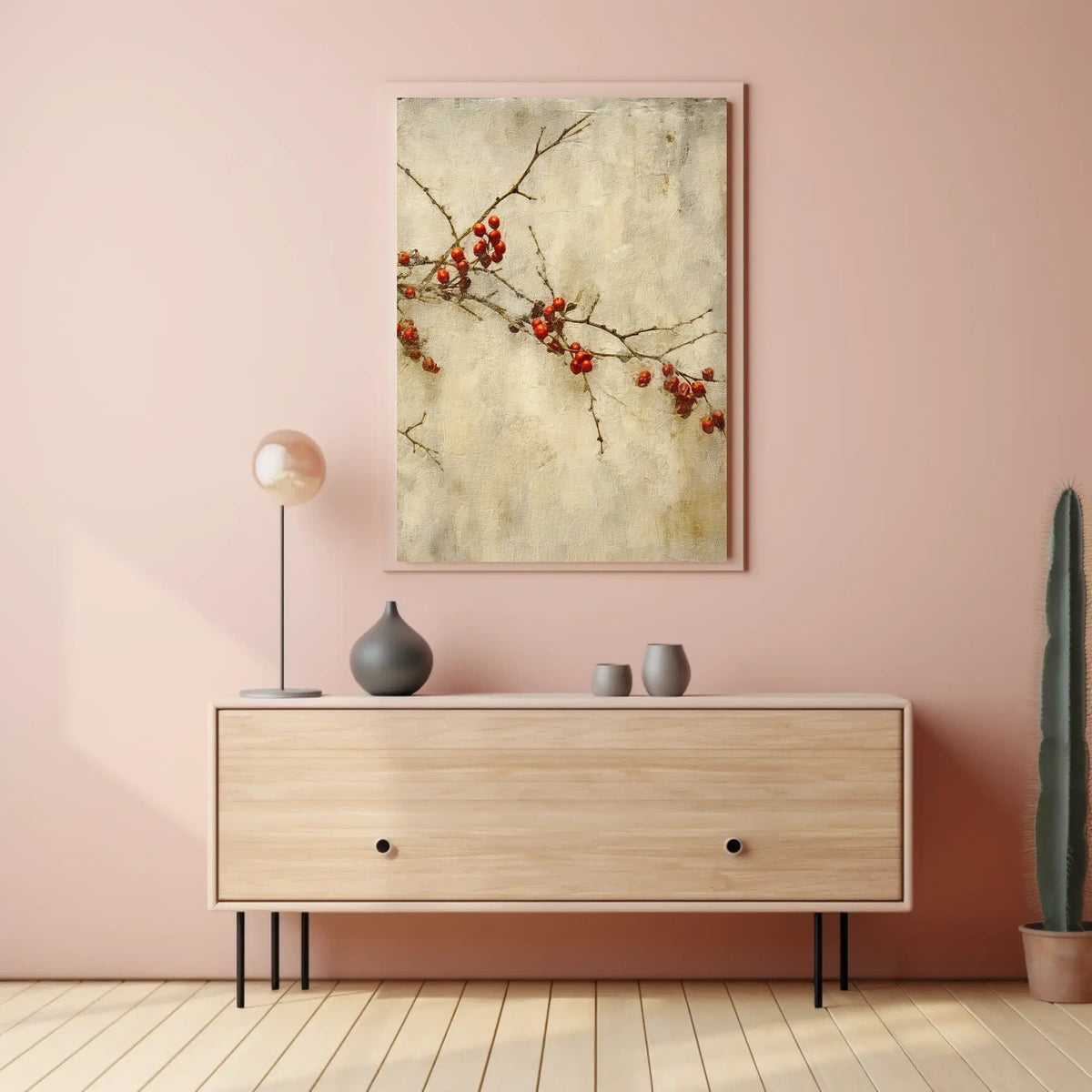 Winter Berries Poster