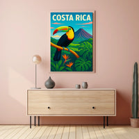 Costa Rica Tropical Paradise Poster