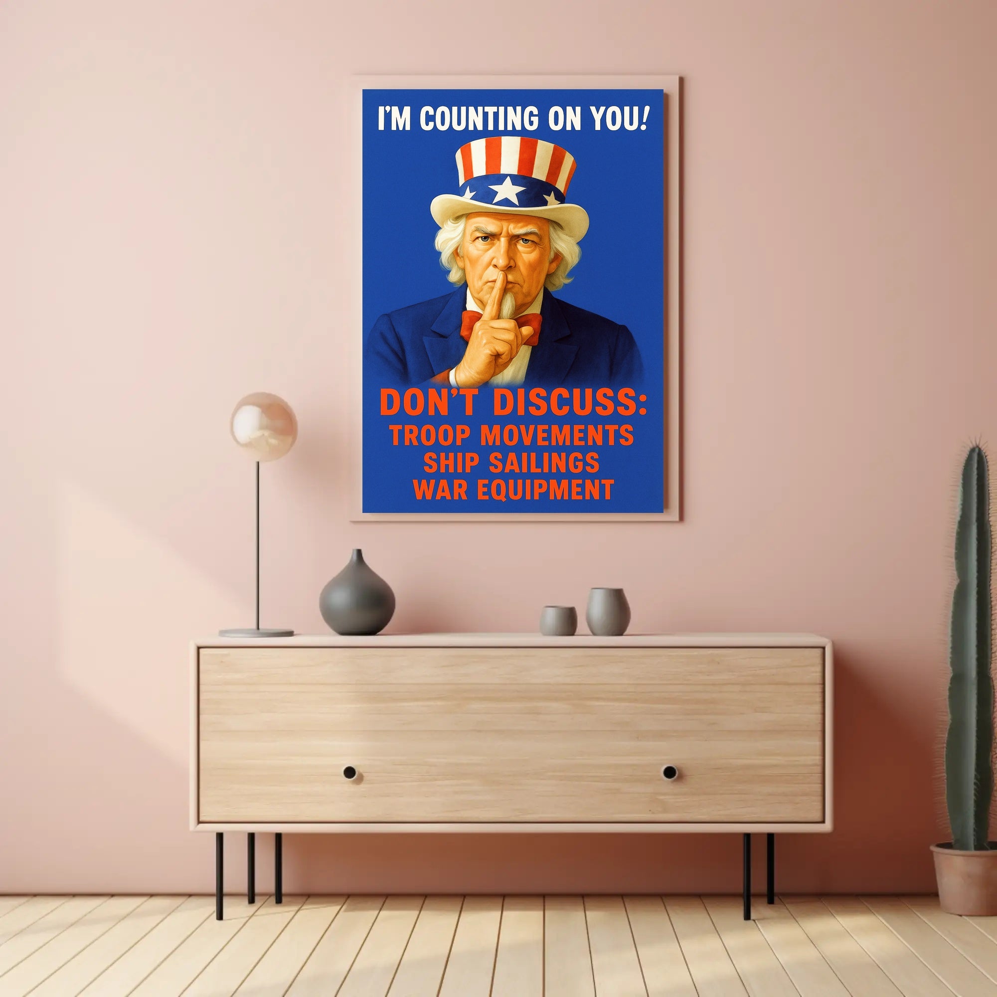 I'm Counting on You! Poster PosterGoat