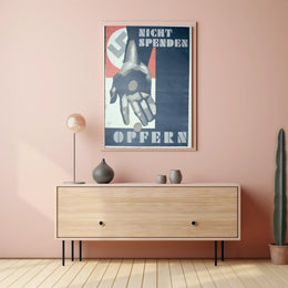 Propaganda Poster with Symbolic Imagery Poster PosterGoat