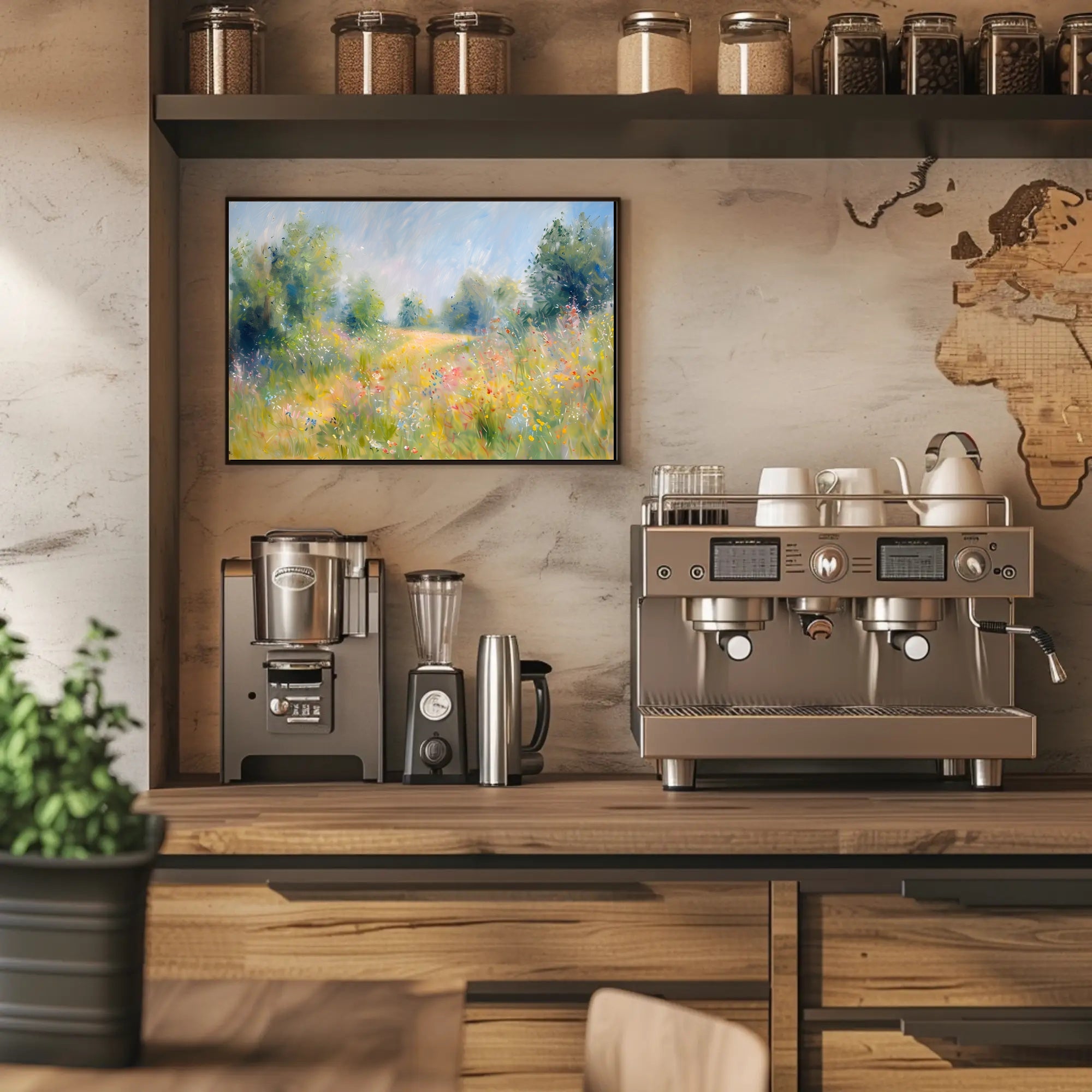 Serene Meadow Poster