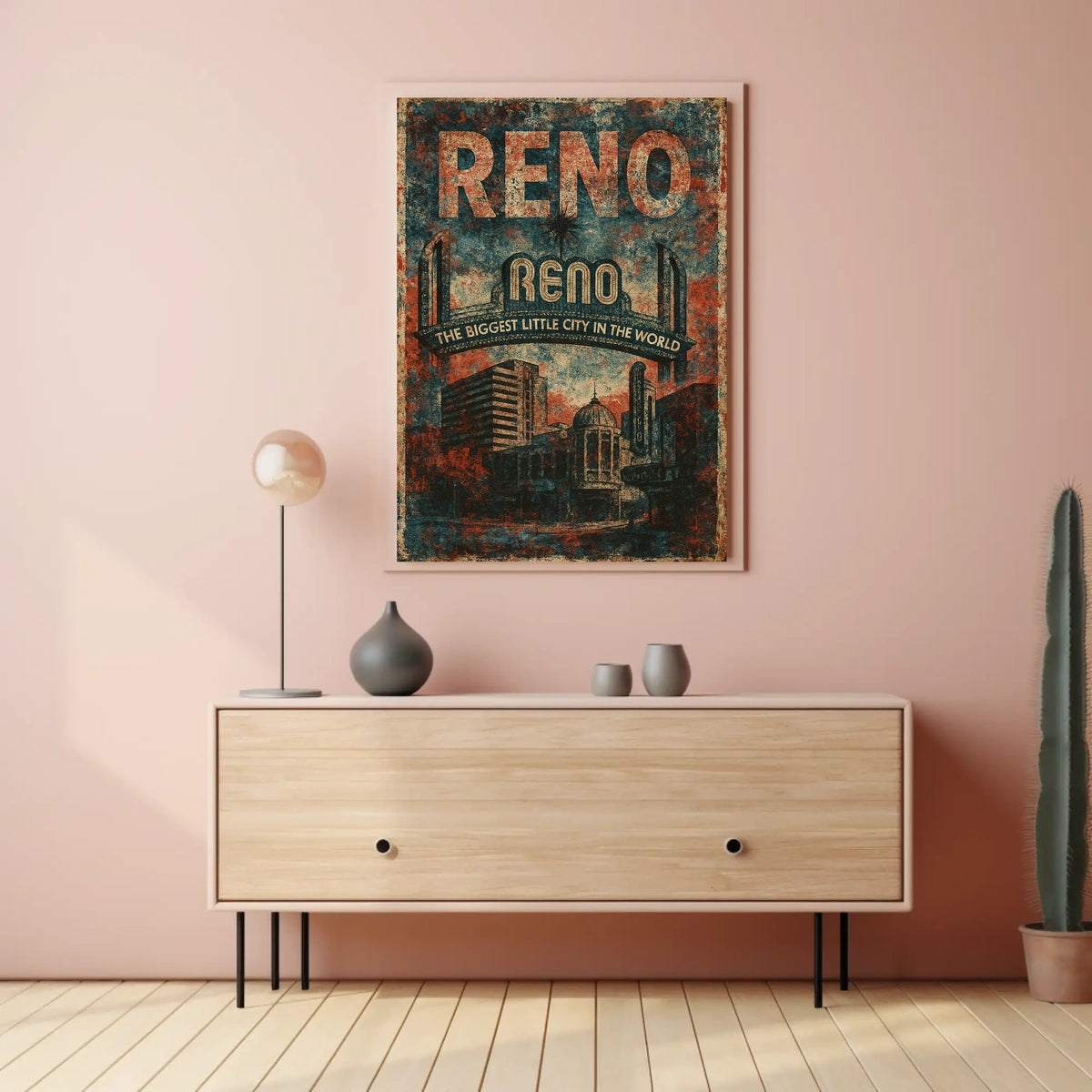 Reno The Biggest Little City In The Poster
