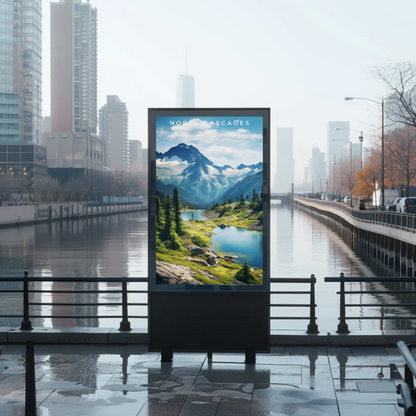 North Cascades National Park Poster