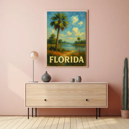 Florida Landscape Poster