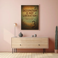 Freedom Within: Vintage Liberation Art Poster