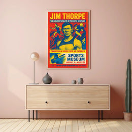 Jim Thorpe Legendary Athlete Tribute Jim Thorpe Poster