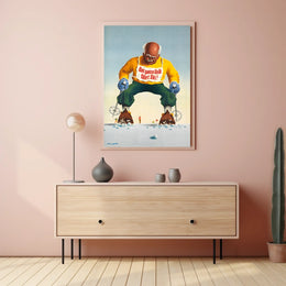 Skiing For Everyone Poster