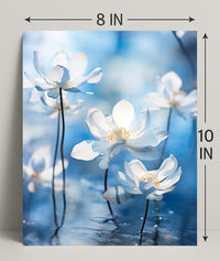 Serenity In Bloom Poster