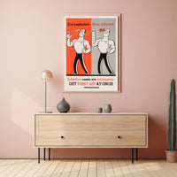 Vintage Navy Department First Aid WWII Poster PosterGoat