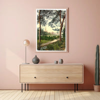 Scenic Landscape With Pathway Poster