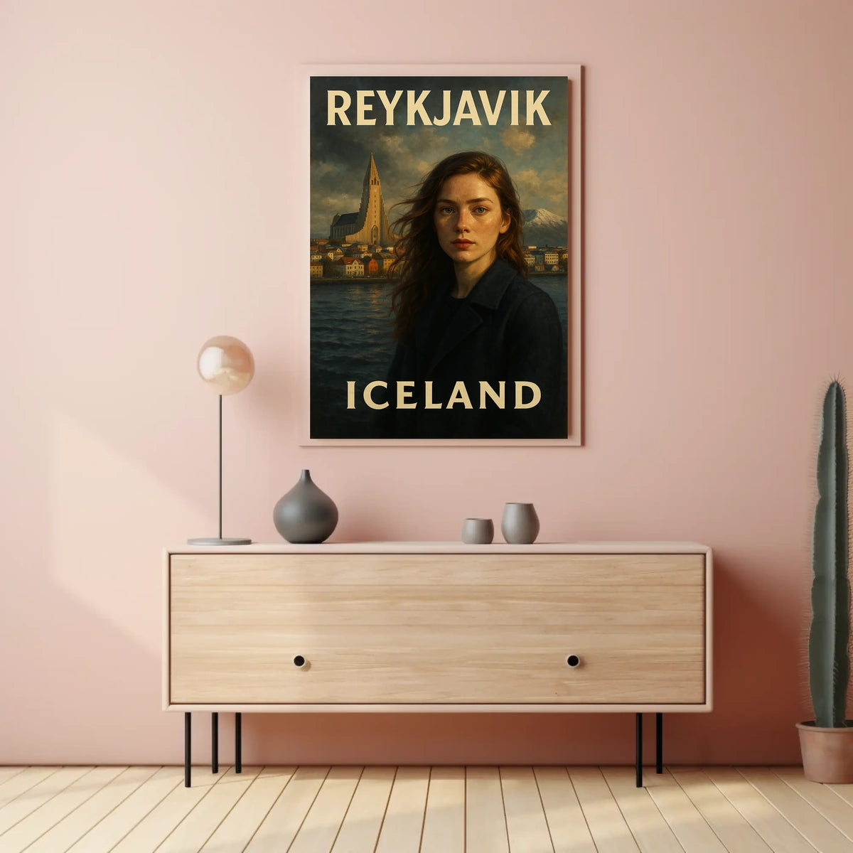 Reykjavik, Iceland Poster