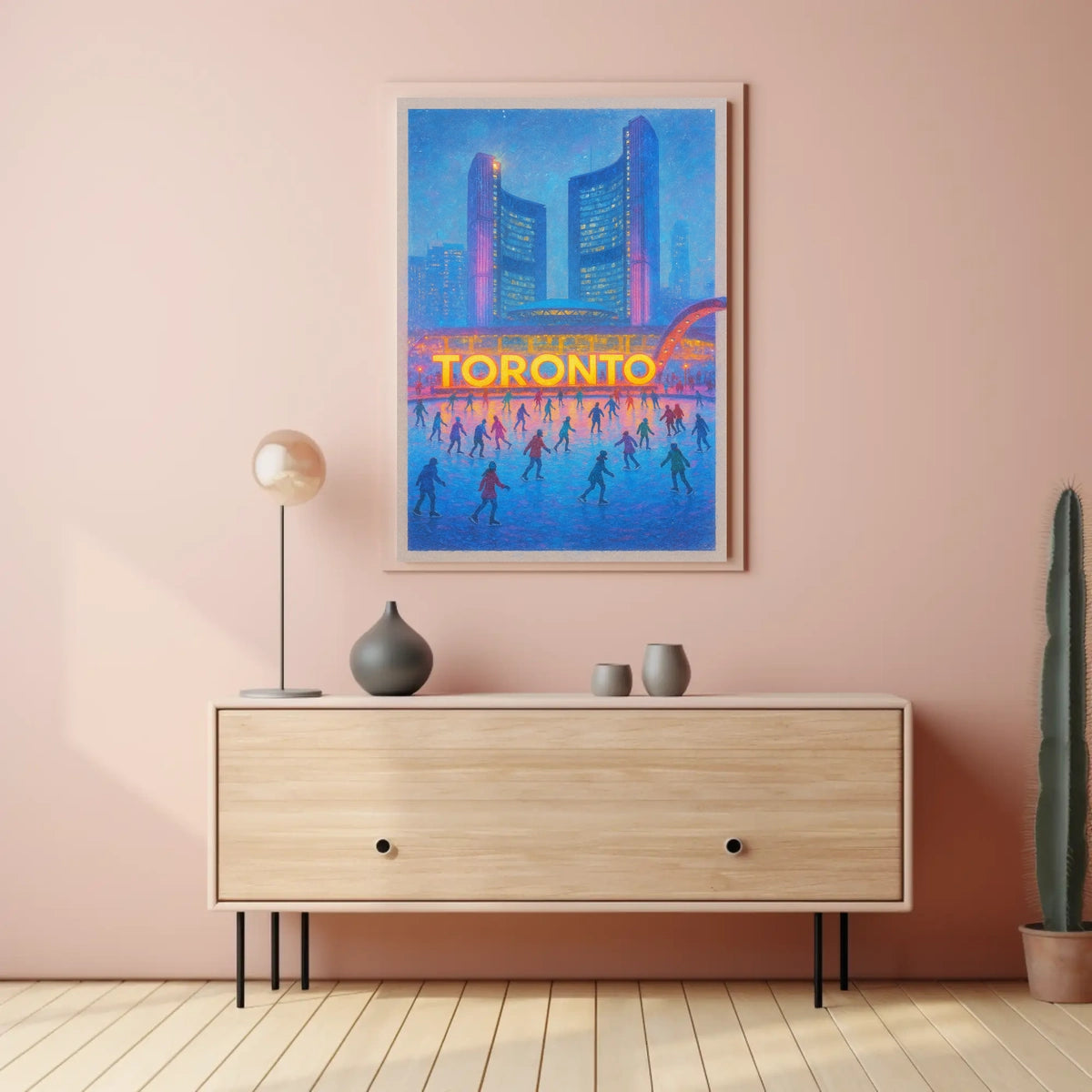 Toronto Winter Wonderland Poster