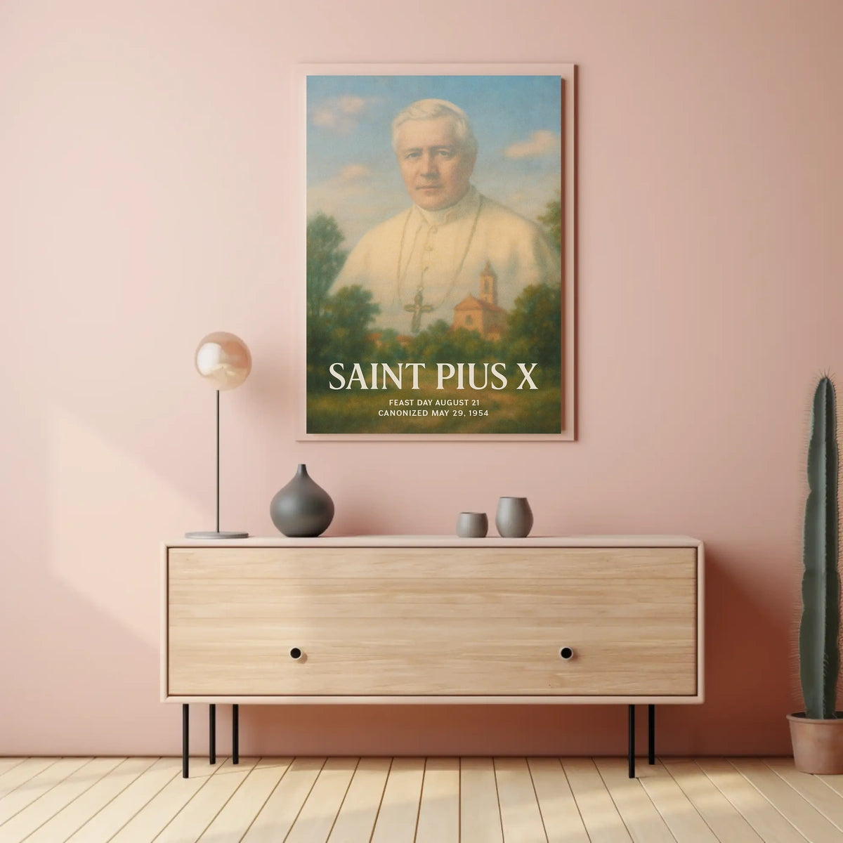 Saint Pius X Poster