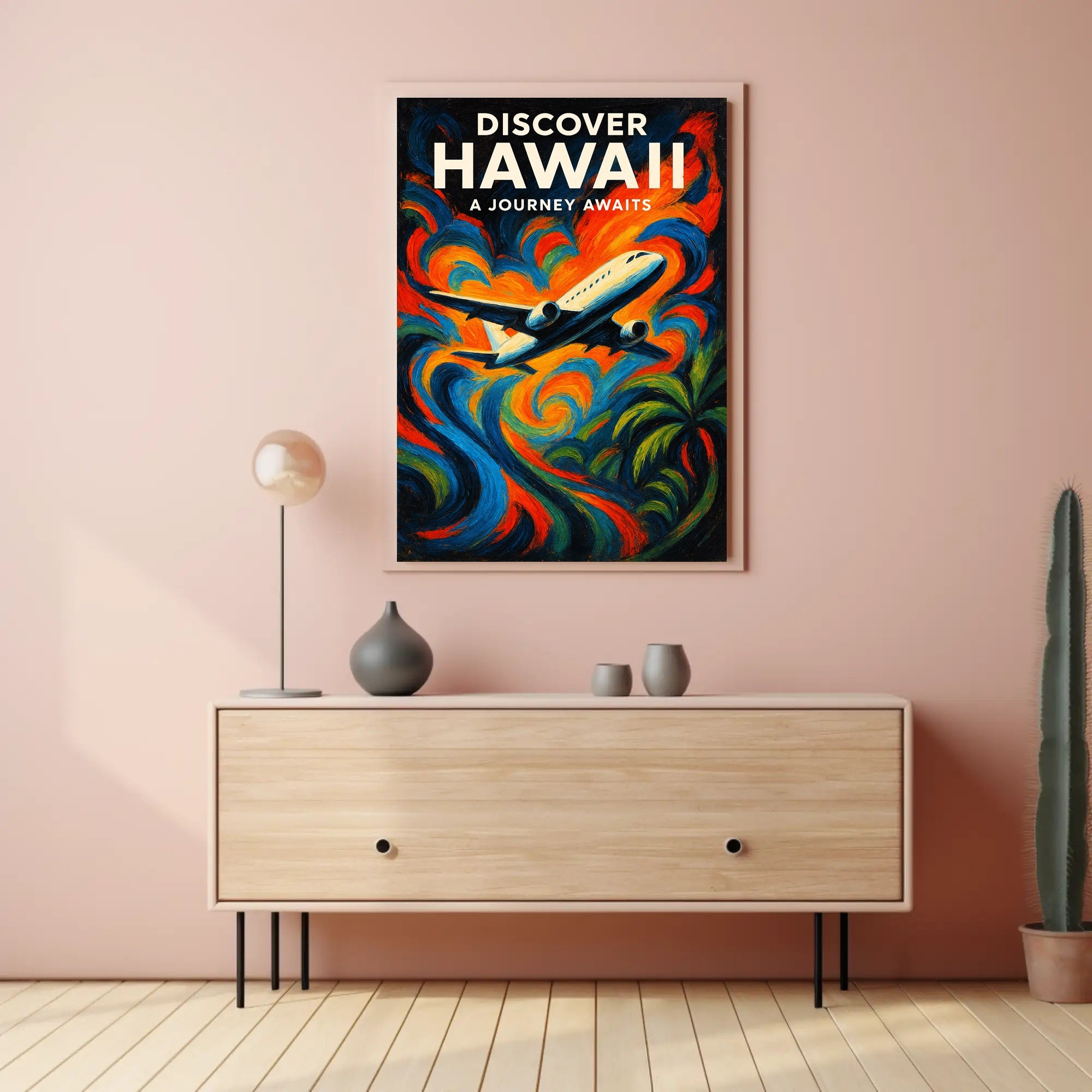 Discover Hawaii - A Journey Awaits Poster PosterGoat