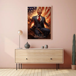 James Monroe: A Patriotic Legacy Poster