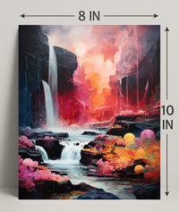 Enchanted Canyon Poster