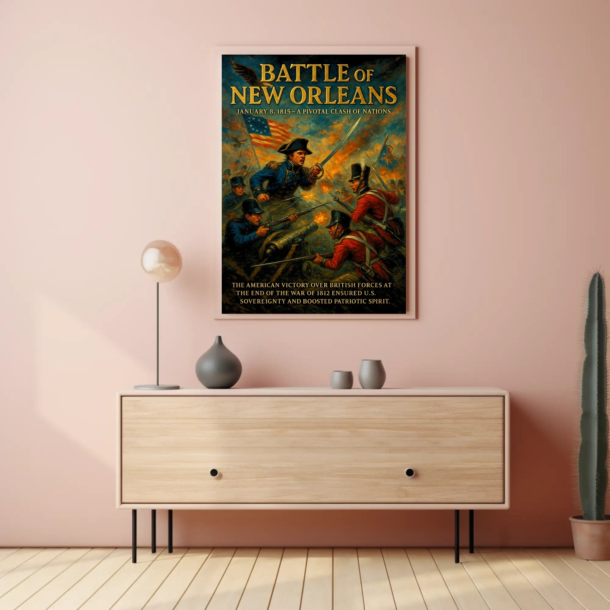 Battle of New Orleans Poster PosterGoat