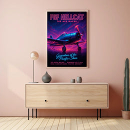 F6F Hellcat The Ace Maker Poster