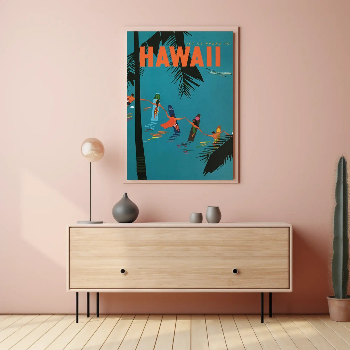 Jet Clippers To Hawaii Poster