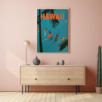 Jet Clippers To Hawaii Poster
