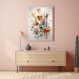 Geometric Harmony Poster PosterGoat