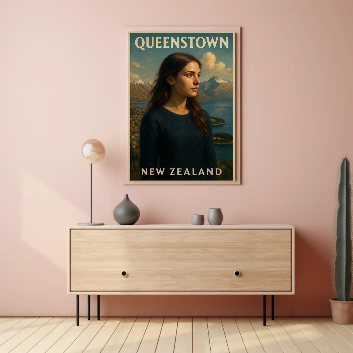 Queenstown, New Zealand Poster