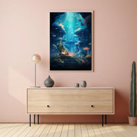 Enchanted Underwater Realm Poster