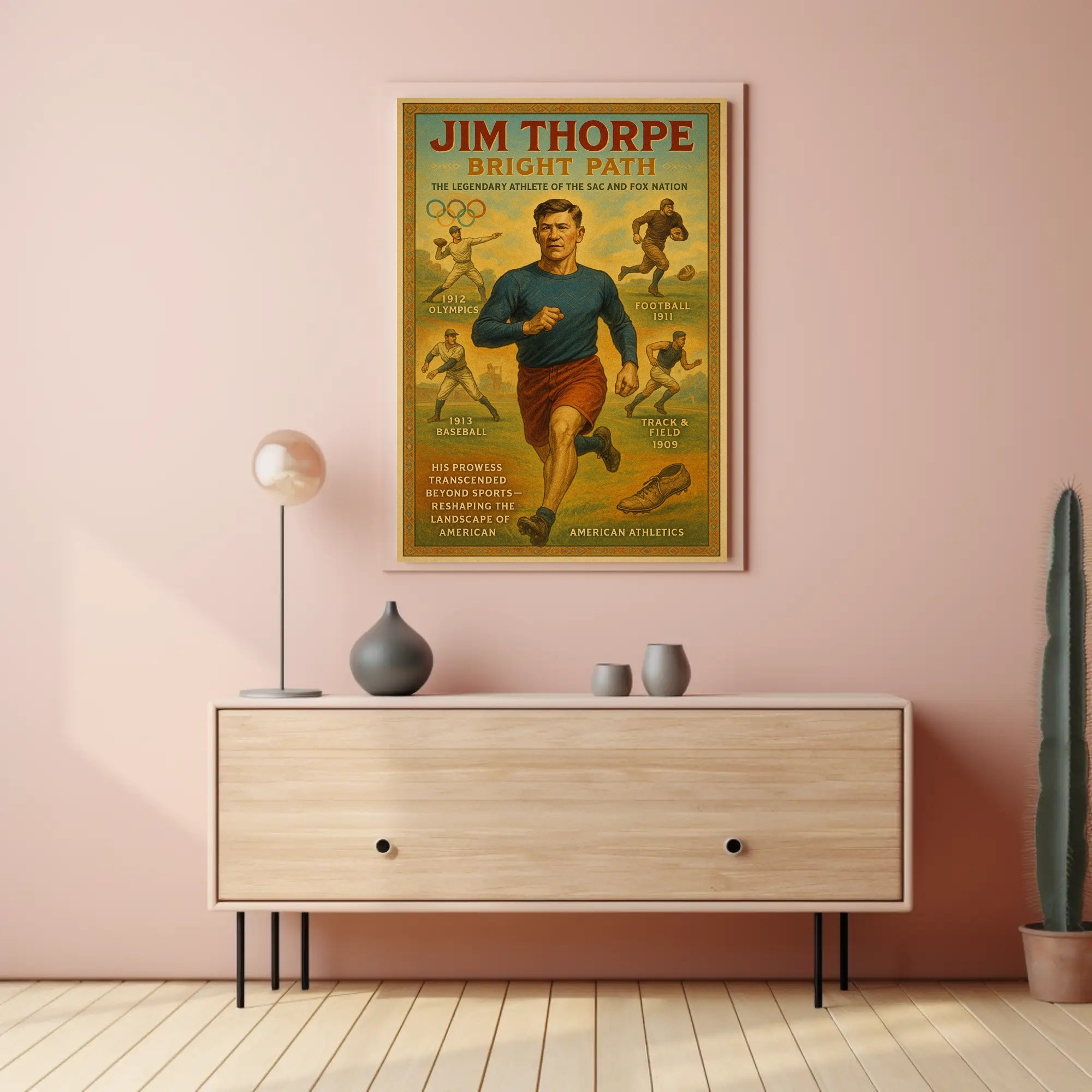 Jim Thorpe: Bright Path Poster