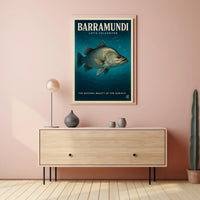 Barramundi The Natural Beauty Poster