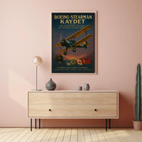 Boeing-Stearman Kaydet The Legendary Trainer Poster