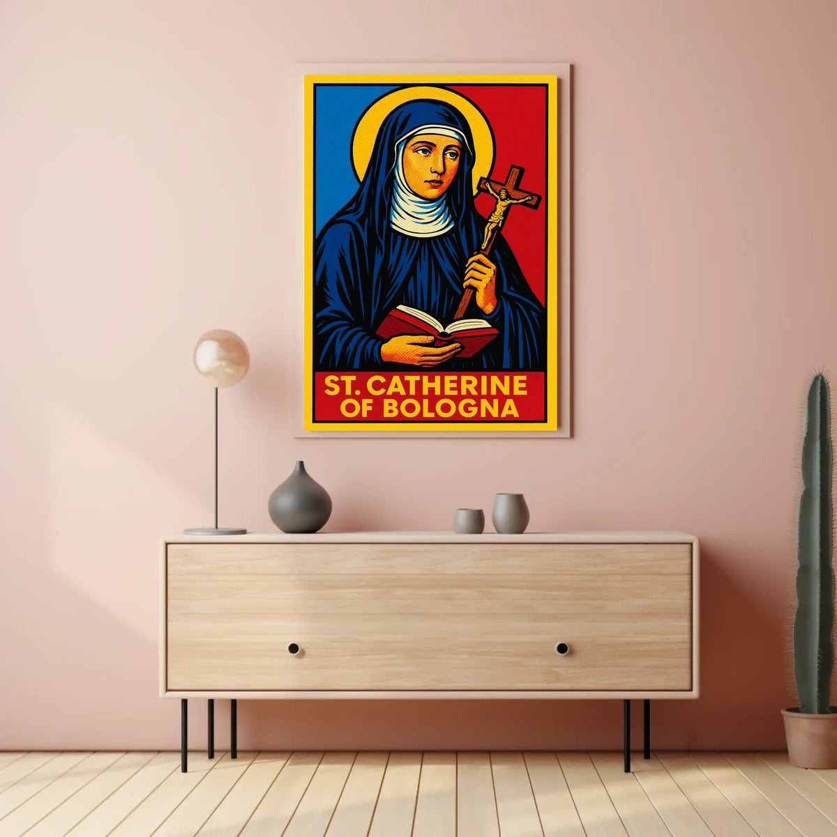 St. Catherine of Bologna Poster
