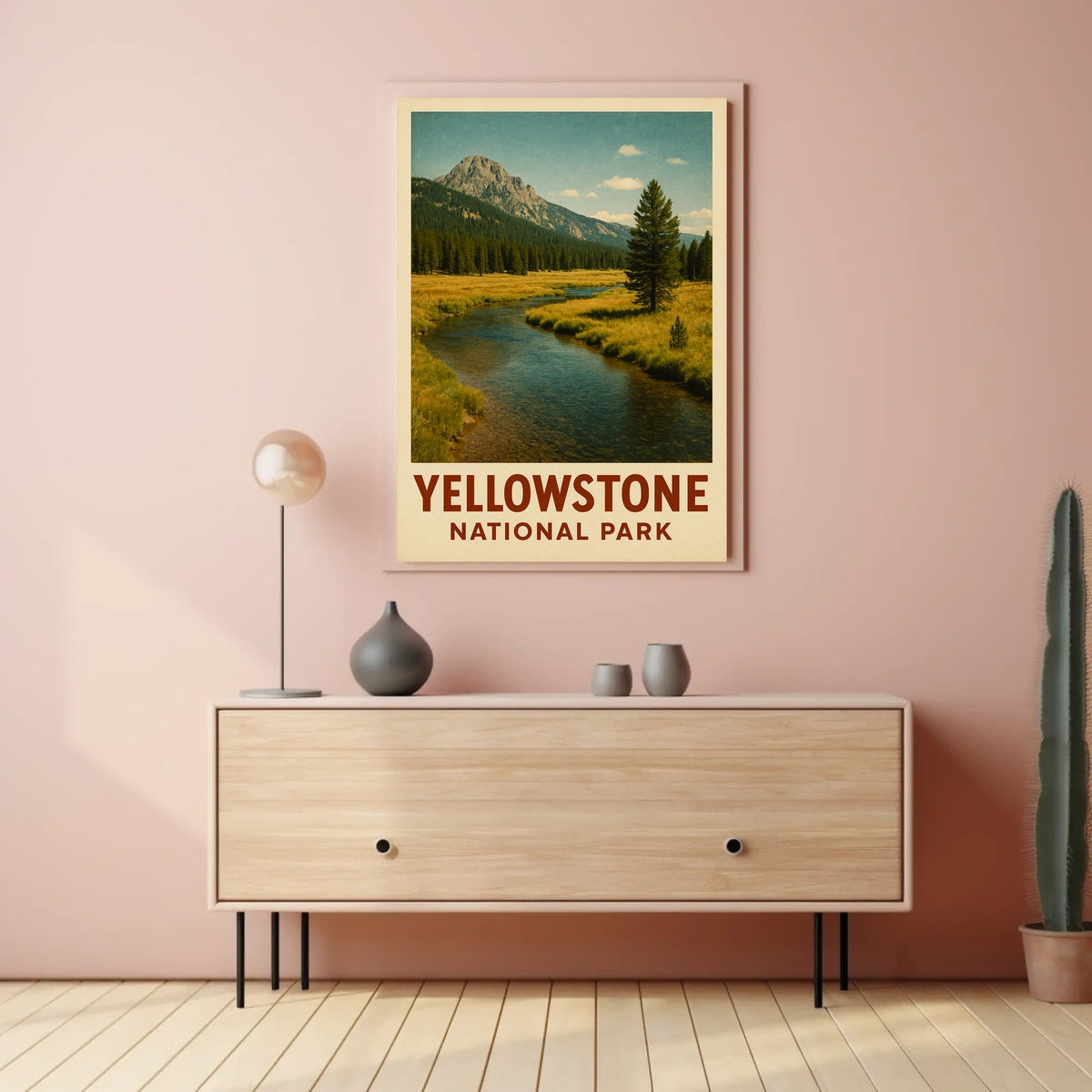 Yellowstone National Park Poster