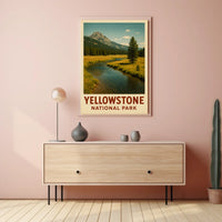 Yellowstone National Park Poster
