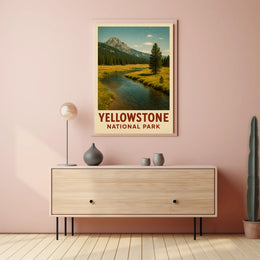 Yellowstone National Park Poster