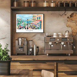 Scenic Positano Poster PosterGoat