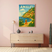 Amalfi Coast Dream Poster