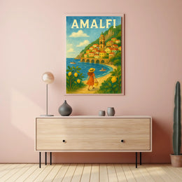 Amalfi Coast Dream Poster