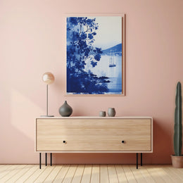 Serene Coastal Escape Poster