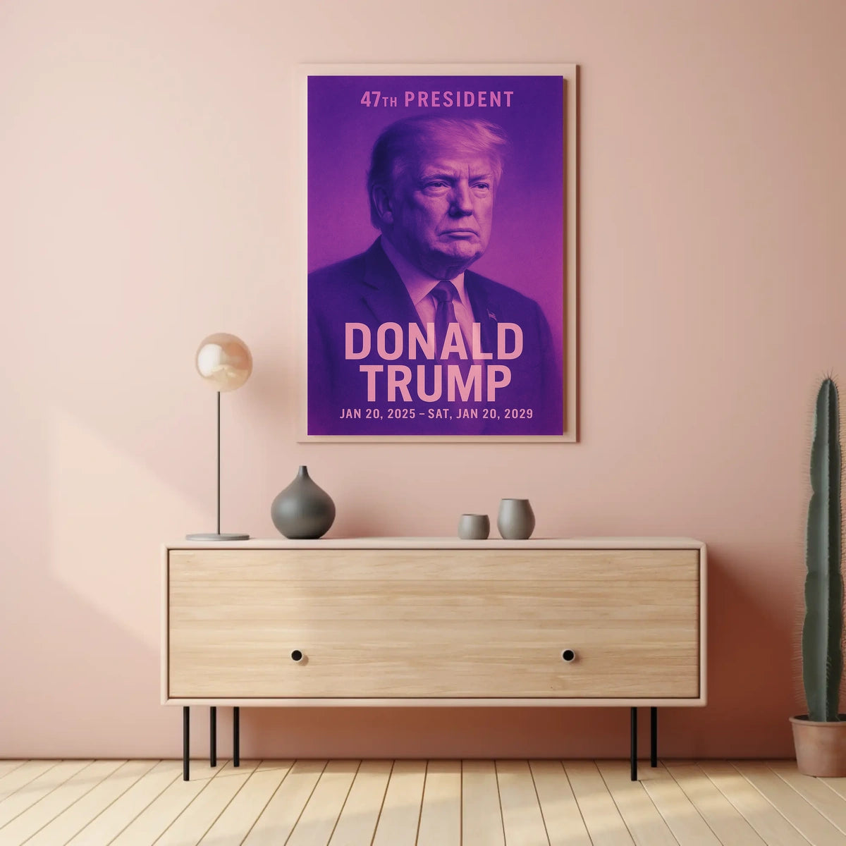 Donald Trump 47Th President Poster
