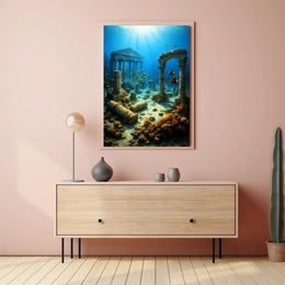 Lost City Under the Sea Poster PosterGoat