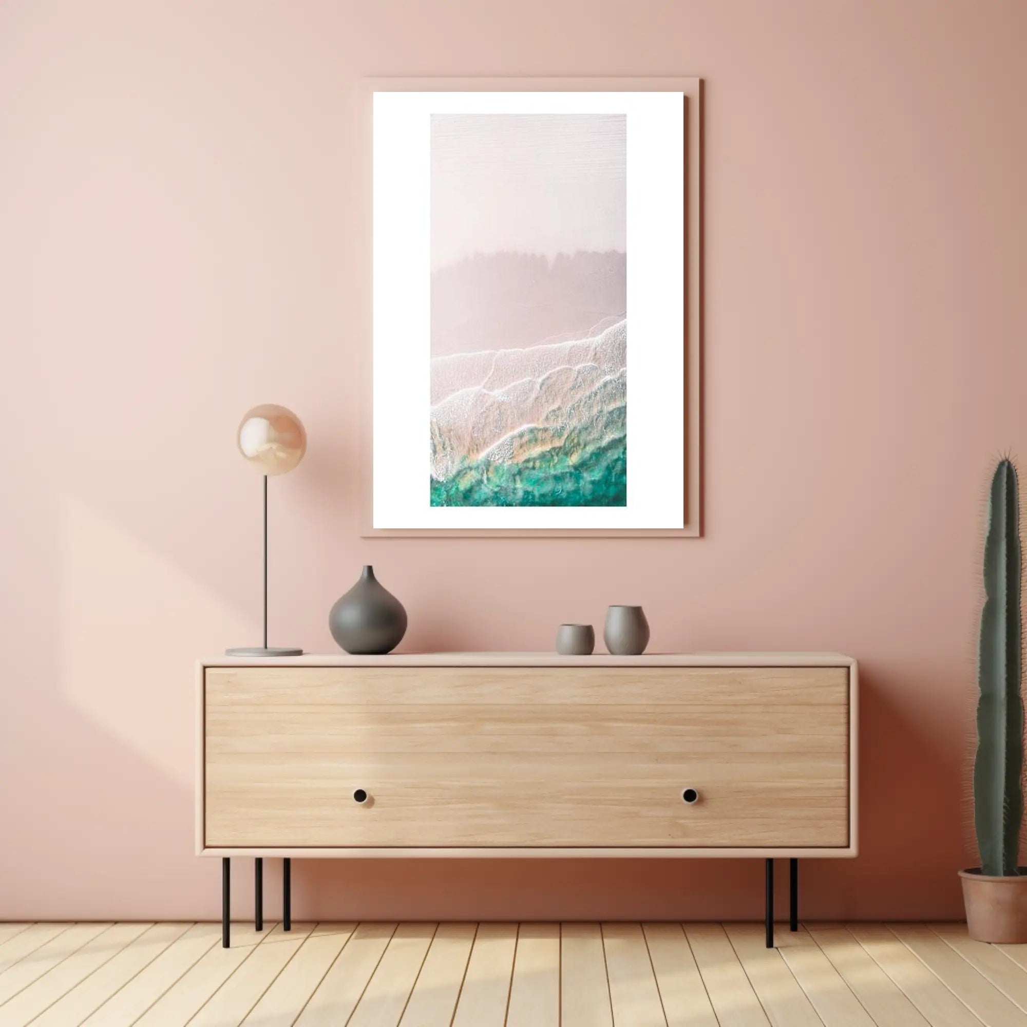 Tranquil Shoreline Poster PosterGoat
