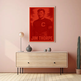 Jim Thorpe Athletic Legend Poster