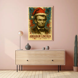 Abraham Lincoln 16th President of the United States Christmas SeriesPoster