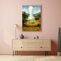 Yellowstone National Park Poster